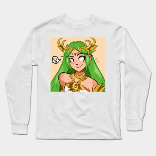 Palutena kid icarus Long Sleeve T-Shirt